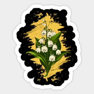 Lily-of-the-Valley Sticker